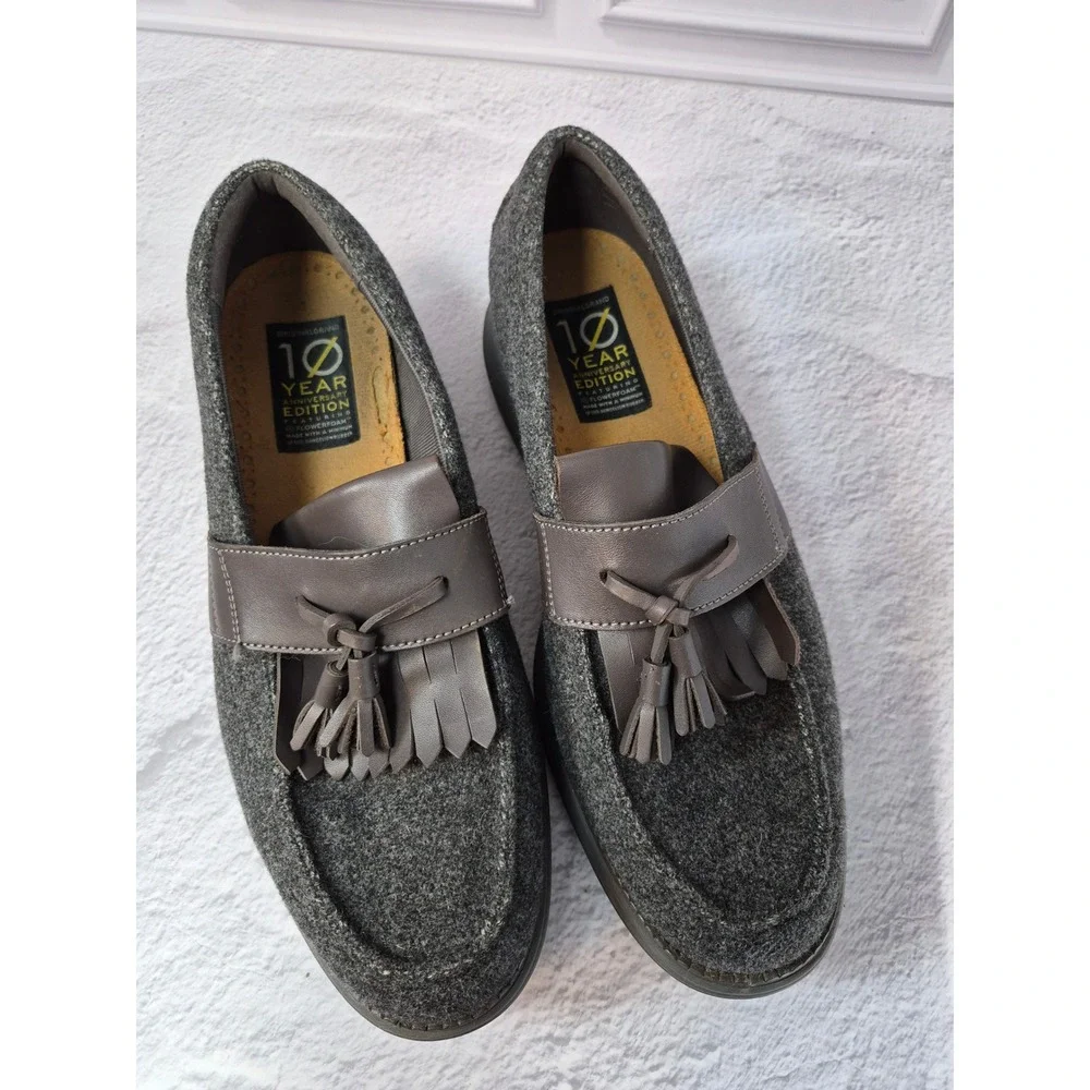 Cole Haan OriginalGrand 10 Year Anniversary Wool Kiltie Tassel Loafers Size 10.5